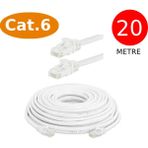 Tek-İş Cat6 Network Internet Ethernet Bilgisayar Kablosu RJ45 - RJ45 20 Metre Patch Kablo