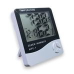 Tek-İş Dijital Termometre ve Nem Ölçer, LCD Ekranlı, Pilli
