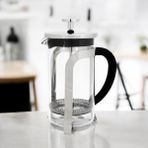 Tek-İş French Press Kahve ve Çay Demleme Makinası 600 ml Gri French Press