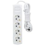 Tek-İş Grup Priz 4 Lü 2 Metre Topraklı Çocuk Korumalı