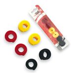 Tek-İş Kablo Düzenleyici Cırt Bant 6 Adet – 14mm x 25cm, Tekrar Kullanılabilir