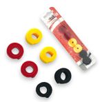 Tek-İş Kablo Düzenleyici Cırt Bant 6 Adet – 14mm x 25cm, Tekrar Kullanılabilir