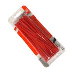 Tek-İş Kırmızı Plastik Kablo Bağı | 140mm x 2.5mm | 100 Adet | Cırt Kelepçe Seti | Tel Bağlama ve Kablo Düzenleyici