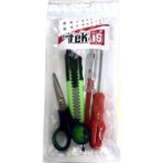 Tek-İş Kontrol Kalemi , Maket Bıçağı , Yıldız Tornavida , Makas Seti 4 Parça