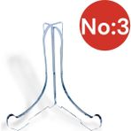 Tek-İş Teşhir Ayakları Geçmeli 13X15CM Ayak No:3 Çerçeve Tabak Teşhir Ayağı Stand Pleksi Şövalye