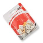 Tek-İş Yapışkanlı Plastik Kablo Bağı Klipsi | 28mm x 28mm | 40 Adet | Cırt Kelepçe Tutucu | Kablo Düzenleyici ve Sabitleyici