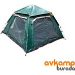 Tek Kat Otomatik Çadır 2,4x2,4x1,55 M (Yeşil)