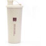 Tek Katmanlı Buğday Aromalı Buğday Aromalı Öğrenci Hediyelik Bardak Ağızlı (Yurt Dışından) - 1 Adet - Beyaz - 445 ml