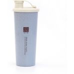 Tek Katmanlı Buğday Aromalı Buğday Aromalı Öğrenci Hediyelik Bardak Ağızlı (Yurt Dışından) - 1 Adet - Mavi - 445 ml