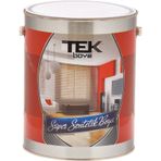 Tek Kırmızı 2.5 lt Süper Lüks Sentetik Yağlı Boya