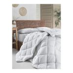Tek Kisilik Antialerjik Microfiber Yorgan Beyaz 155X215