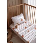 Tek Kişilik, Çocuk Lastikli Çarşaf Takımı, %100 Pamuk Saten - Space - Çok Renkli - 90 x 190