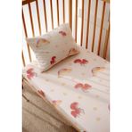 Tek Kişilik, Çocuk Lastikli Çarşaf Takımı, %100 Pamuk Saten - Unicorn - Çok Renkli - 90 x 190
