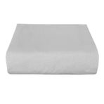 Tek Kişilik Düz Penye%100 Pamuklu Lastikli Çarşaf 100X200 (Açık Gri, 100x200 cm)