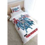Tek Kişilik Nevresim Takımı (160x220) - Cartoon Serisi - Super Heroes