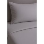 Tek Kişilik Nevresim Takımı Gri %100 Pamuk - 160 x 220 cm