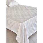 Tek Kişilik Pamuk Beyaz Tek Pike 160X240 - Renkli - 100 x 120 cm