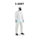 Tek Kullanımlık 5 Adet Tulum Honeywell 4180002 Mutex 2 Type 5-6 Beden L 69 Gram