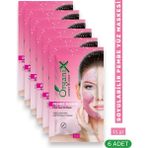 Tek Kullanımlık Pembe Soyulabilir Yüz Maskesi - Derinlemesine Temizlik & Yoğun Nem 15 ml (6 Adet)