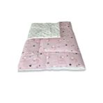 Tek Nevresim ( Yorgan Kılıfı ) Pembe Hilal Yıldız 110 X 150 Cm (sadece Yorgan Kılıfıdır)