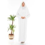 TEK PARÇA NAMAZ ELBİSESİ (Beyaz, S-M)