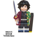 Tek Satış Iblis Avcısı Rakamlar Yapı Taşları Kamado Tanjirou Kamado Nezuko Tomioka Giyuu Kochou Shinobu Rengoku Kyoujurou Tuğla Çocuklar Için Hediye Oyuncaklar WM6116 (Yurt Dışından) - Parçalı Set