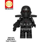 Tek Satış Star Wars Yapı Taşı Dark Troopers Mandalorian Moff Gideon Boba Fett Luke Skywalker Jawas Yapı Taşı Anime Karakter Serisi Oyuncaklar Çocuklar Için Hediye WM6121 (Yurt Dışından) - Parçalı Set