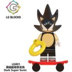 Tek Satış Tek Satış Film Sonic Yapı Taşları Karanlık Süper Sonic Hyper Knuckles Hiper Sonic Gölge Süper Gümüş Süper Kuyruklar Bebek Yapı Taşları Aksiyon Figürleri Oyuncaklar Çocuk LG1001 (Yurt Dışından) - Kutu Oyunları