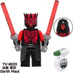 Tek Satış Yıldız Savaşı Figürleri Yapı Taşları Darth Maul Obi-Wan Rey Kylo Ren Clone Trooper Minifigures Çocuk Oyuncakları TV6104 (Yurt Dışından) - Parçalı Set