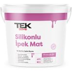 Tek Silikonlu Ipek Mat Silinebilir Iç Cephe Boyası 7,5 Lt - KUĞU GÖLÜ