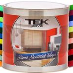 TEK SÜPER LÜKS SENTETİK YAĞLI BOYA BONCUK MAVİ 0,175 LT