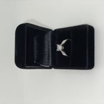 Tek Taş Swarovski Gümüş Yüzük