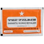 Tek Yıldız 12 - Kumaş Boyası Turuncu 11 gr