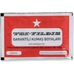Tek Yıldız Kumaş Boyası Kırmızı