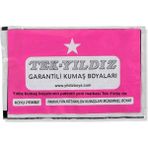 Tek Yıldız Kumaş Boyası Koyu Pembe