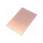 Tek Yüz Bakır Plaket 10 x 15 CM Pcb Elektronik Baskı Devre Prototip Test Deney Deneme Kartı FR4 Levha