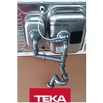 Teka 1.5 Göz Kumandalı Evye Sifon Takımı