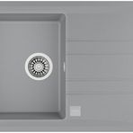 Teka 115330021 Stone 50 B-TG Tek Hazneli Metalik Gri Tegranite Eviye