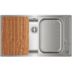 Teka Bahia 1b Plus Aksesuarlı Evye - Gümüş