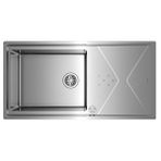 Teka Brooklyn 60 M-xp Çelik Sağ damlalıklı Eviye 115100023 Gümüş