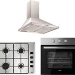 TEKA CHEF 1 INOX ANKASTRE SET ( HLX 640 İNOX OCAK - HE 715 SS FIRIN - DF 60 DAVLUMBAZ )