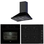 Teka Chef 3 Ankastre Set ( He 715 Bk - Hlx 640 KBC0E Bk (E5) - Dbt 60 ) - Siyah