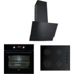Teka Chef 5 Premium ATV 60 - GBE 64002 - HAK 627 BK Siyah 3'lü Ankastre Set