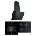 Teka Chef 5 Siyah Ankastre Set (GBE 64002 Ocak/HAK 625 Fırın/ATV 60.3 M Davlumbaz)