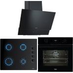 Teka Chef 5 Siyah Ankastre Set ( Hak 625 Bk Börek Şefim - Gbe 64002 Bk - Atv 60 Bk )