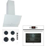Teka Chef 6 Premium ATV 60 - GBE 64002 KBC WH - HAK627 WH Beyaz 3'lü Ankastre Set