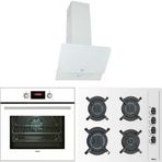 Teka Chef 8 Ankastre 3 Lü Set ( Ocak + Fırın + Davlumbaz)Beyaz