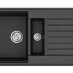 Teka Cliff 60 B-TQ Siyah Granit Eviye