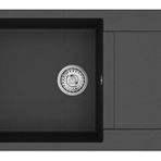 Teka Clivo 60 B-TQ Siyah Granit Eviye