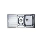 Teka Evye Princess 60 B Paslanmaz Çelik Mutfak Evyesi Sol T Princess 60 Pas Sol Gri